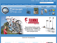 Tablet Screenshot of caravanshop.co